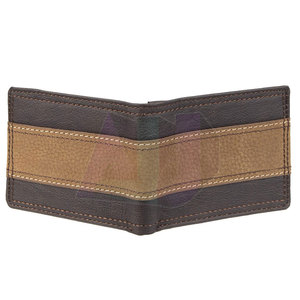 Portefeuille en cuir classique conçu avec un matériau souple et durable offrant une manipulation confortable pour les cartes, l'argent liquide et les pièces de monnaie - Product Image 3