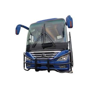 Nuevo autobús turístico de lujo de la marca China RHD, 72 asientos, motor delantero diésel, doble eje trasero, nuevo autobús en China - Product Image 1