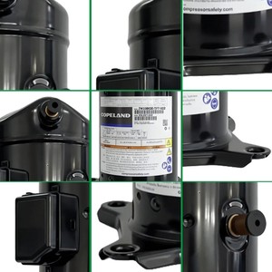คอมเพรสเซอร์แบบสโครลทองแดง Copeland ZR310KCE-TW7-522 25 แรงม้า 407C 297000 BTU/HR 10.8 EER 380V 60Hz สำหรับเครื่องปรับอากาศเชิงพาณิชย์ - Product Image 2