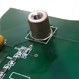 Écrou de circuit imprimé série M3 SMTSO SMTSO3050MTS en laiton étamé, fixateur SMT pour montage automatique Pick and Place sur bande et bobine - Product Image 6