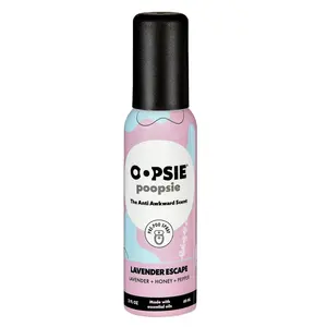 Toilette SpraScents Portable Original Odeur Désodorisant Parfums Caca Spray pour Toilette Agrumes, Lavande Menthe Citron Air