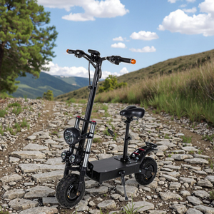 Patinete Eléctrico Superpotente 5600W Velocidad Máxima 85km/h con Doble Motor sin Escobillas de Dos Ruedas en Aleación de Aluminio Carga Máxima 150kg - Product Image 3