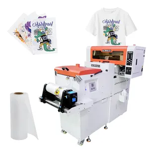 Norman xp600 printhead Dtf Printer With Powder Shaker And Oven Digit T Shirt A3 Dtf Printer I3200 Printing Machine