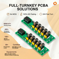 Carte de circuit imprimé pour contrôle industriel, production en petites séries flexible