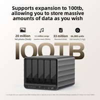 Enclosure Disk Array Lima Bay yang Mendukung Delapan Tingkat RAID, Kompatibel dengan Drive 25/35-Inci, Model X0244, Catu Daya 12V 8A