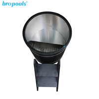 Moderne 1-Personen-Whirlpools im Freien 3 Ft/4 Ft Holz-Eis therapie Hot & Cold Plunge Pools Therapy Barrel