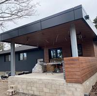 4mm Alucobond Black Fascias 5*12 FT Paneles compuestos de aluminio Panel PVDF/FEVE ACM de alta calidad