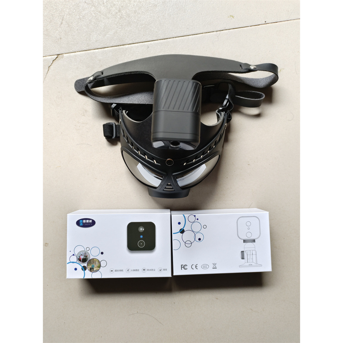 4G wireless transmission helmet
