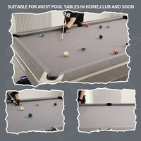 CPBA MG-700 professionnel 9ft nappe de billard ensemble d'accessoires originaux de haute qualité pour billard et billard