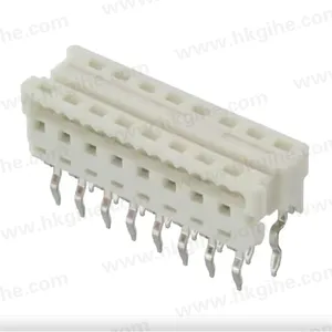 Hot Sales Picoflex Picoblade 1.27mm pitch 16 pin molex connector IDT Receptacle DIP Header male press fit PF50 90584 91577
