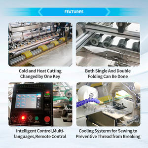 Máquina para Hacer Bolsas de Plástico PEASHIN para Cemento y Bolsas Tejidas, Costura Longitudinal Digital y Alta Productividad - Product Image 4