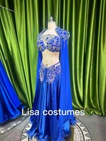 Costume de danse du ventre pour femmes Lisa / Ensemble de tenue de spectacle de danse orientale
