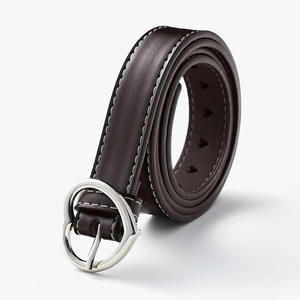 <span class=keywords><strong>Ceinture</strong></span> tendance pour femme avec boucle en alliage en forme de cœur et design décoratif ajouré à trous intégrés - Product Image 4