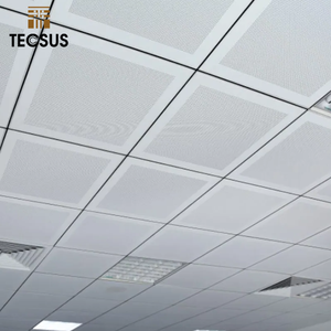 Gạch Trần Hợp kim nhôm cao cấp Kích thước lỗ lớn đầy đủ gạch Trần 2x2 đục lỗ nằm trong hệ thống Trần - Product Image 5