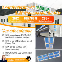 BBIER Panneau LED encastré effet ciel bleu, lumière artificielle LED virtuelle, 100-277V
