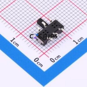 MST-22D18G4-WT Slide Switch SMD Switch Double Pole Double Throw Rectangle Pin Header SMD Tab Horizontal Mount - Product Image 2