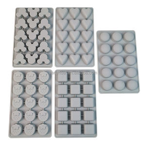 Early Riser 6 Cavidad Muchas formas Molde <span class=keywords><strong>de</strong></span> silicona para jabón Velas perfumadas Molduras Herramientas para pasteles para Chocolate Bandeja <span class=keywords><strong>de</strong></span> hielo Fabricación <span class=keywords><strong>de</strong></span> gelatina - Product Image 3