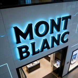 Logo d'entreprise 3D personnalisé rétroéclairé par LED, enseigne lumineuse en acrylique pour devanture de magasin, intérieur/extérieur, pour salon de beauté, panneau publicitaire - Product Image 1