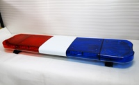 10-30v ambulance led stroboscope avertissement bleu clair led barre lumineuse d'urgence ambulance stroboscope led ems véhicule utilisé ambulance lumières