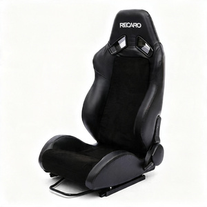 Asiento <span class=keywords><strong>de</strong></span> Carreras Reclinable con Costuras Negras y Respaldo Bordado, <span class=keywords><strong>de</strong></span> Fibra <span class=keywords><strong>de</strong></span> Carbono - Product Image 2