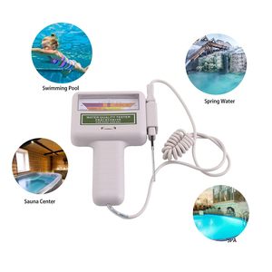 PC101 Portable Dual Probe Water Quality <b>Tester</b> <b>pH</b> 0.00-14.00 Chlorine Analyzer for Pool Use - Product Image 4