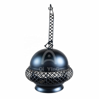 Plat de service rond en acier inoxydable de 8 L avec chauffe-alcool, noir et blanc, pour buffet, hôtel, fête, traiteur