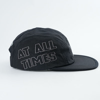 Gorra de Campamento Yukaihe de Nailon Negro Personalizable con Impresión de Logotipo para Hombre y Mujer para Viajes al Aire Libre Todas las Estaciones