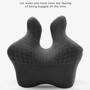 <span class=keywords><strong>Coussin</strong></span> <span class=keywords><strong>lombaire</strong></span> ergonomique en mousse à mémoire de forme pour chaise d'allaitement avec sangle réglable - Product Image 5