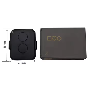 Télécommande 4 boutons 433 MHz ERO en PC noir pour ouvre-porte de garage électrique, remplacement pour <span class=keywords><strong>portail</strong></span>, maison, voiture, moteur - Product Image 4