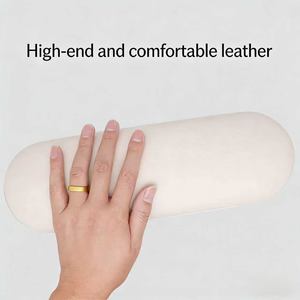 Juego de Cojines de Mano para Manicura, de Alta Gama, Ligeros y Lujosos, en Negro, Blanco y Gris, Herramienta Profesional de Cuero Antisuciedad - Product Image 2