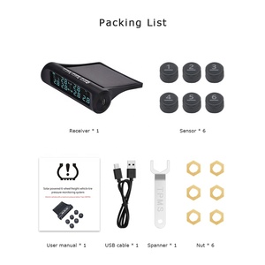 Trên bán lốp <span class=keywords><strong>TPMS</strong></span> 6 cảm biến bên ngoài cho các đoàn lữ hành <span class=keywords><strong>RV</strong></span> xe tải nhẹ Steelmate <span class=keywords><strong>TPMS</strong></span> năng lượng mặt trời lốp áp suất lốp hệ thống giám sát - Product Image 4