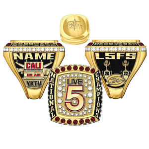 Bague de champion sportif jeunesse personnalisée Bagues de championnat de baseball pour jeunes - Product Image 1