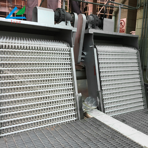 Grille sport de prétraitement des eaux usées personnalisée Équipement de traitement des eaux usées à râteau grossier Écran de barre automatique rotatif à <span class=keywords><strong>dents</strong></span> fines - Product Image 5