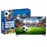 Televisor LED Ultra Delgado Portátil de 22 Pulgadas, Tamaño Pequeño, OEM ODM Personalizado, AC DC 12V, HDMI, VGA, USB, HD, Pantalla Plana LCD, Básico, DVBT2, para Hotel