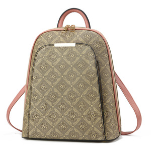 Mochila Moderna para Mujer, Capacidad Media, Diseño Suave con Patrón de Letras, Cierre de Cremallera, para Uso Diario en Todas las Estaciones - Product Image 3