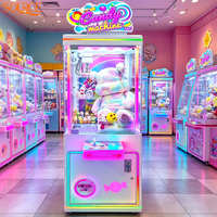 Distributeur de cadeaux électronique SOURCE, machine à récompenses à pousser, machine à bonbons commerciale à monnayeur pour centre commercial et salle d'arcade