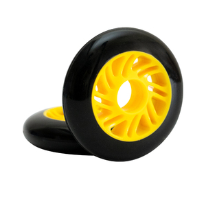 Nhựa ngoài trời PU 50mm 60mm 64mm nhấp nháy Con lăn hành lý bánh xe cho túi hành lý - Product Image 6