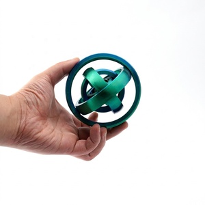 Juguete Antiestrés Impreso en 3D, Diseño de Dragón Espiral Poligonal, Gadget para Aliviar <span class=keywords><strong>el</strong></span> Estrés, Adorno de Escritorio Colorido, Material <span class=keywords><strong>PLA</strong></span> Duradero - Product Image 1