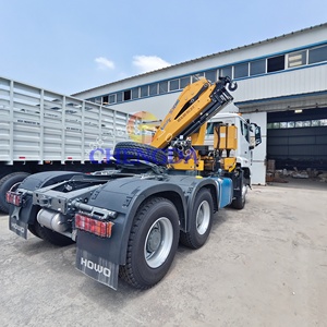 Nouveau <span class=keywords><strong>Camion</strong></span> <span class=keywords><strong>Tracteur</strong></span> Sinotruk Howo NX 6*4 LHD RHD avec <span class=keywords><strong>Grue</strong></span> à Bras Articulé de 8/10 Tonnes, 12/16 Tonnes à Vendre en Chine - Product Image 6