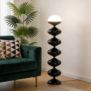 Lampada da Terra <span class=keywords><strong>LED</strong></span> Moderna di Design Italiano, Lampada Decorativa Creativa per Soggiorno e Camera da Letto - Product Image 2