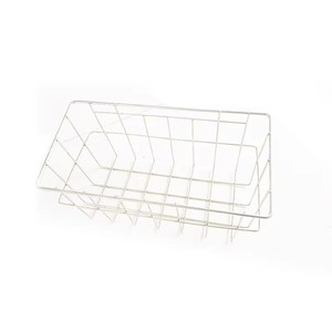 304 316 Stainless Steel Sterilization <b>Basket</b> With Handle Custom Medical <b>Wire</b> Mesh Disinfection Tray Cleaning <b>Storage</b> <b>Basket</b> - Product Image 2