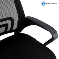 Chaises de bureau ergonomiques contemporaines de qualité supérieure avec soutien lombaire et hauteur réglable pour les environnements professionnels et corporatifs