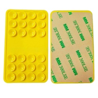 Support de téléphone adhésif en silicone personnalisé avec logo promotionnel, vente en gros, support à ventouse avec 24 ventouses pour cadeaux promotionnels