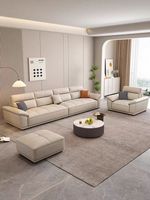 Canapé minimaliste de loisirs Dareko, couleur personnalisée, couleur unie, style moderne, ensemble de canapés pour salon, rembourrage en éponge
