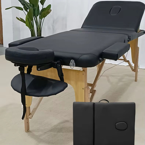 Vente directe d'usine, lit de <span class=keywords><strong>massage</strong></span> pliable portable de style moderne à 3 sections - Jambes réglables et éponge haute densité, <span class=keywords><strong>salon</strong></span> de beauté - Product Image 6