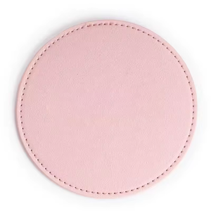 Sáng tạo 10cm vòng hai mặt PU da Coaster cà phê Mat trà Coaster cách nhiệt pad cho nhà sử dụng - Product Image 4