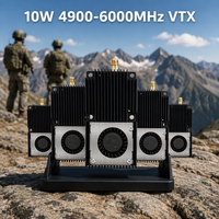 Drone FPV 10W 4900-6000MHz 80CH VTX Transmission vidéo sans fil 80CH Émetteur vidéo FPV longue portée RC FPV Direct usine