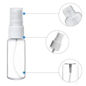 Mamadeira plástica não-tóxica e inodoro, garrafa portátil de 30ml, bico spray para névoa