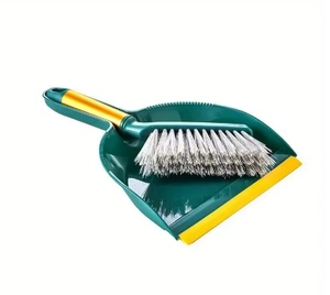 ชุดไม้กวาดตั้งโต๊ะ 1 ชุด, ไม้กวาดขนาดกะทัดรัด, เหมาะสำหรับแปรงตักพลาสติกที่ทนทานในครัวเรือน, ง่ายต่อการจัดเก็บและใช้งาน - Product Image 4