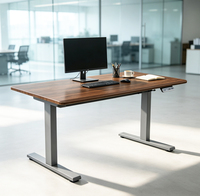 Nouveau design 2026 – Cadre de bureau électrique réglable en hauteur de qualité commerciale avec contrôleur à 4 boutons pour le bureau
